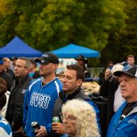 Jamie Hosford Football Center Expansion Site Celebration